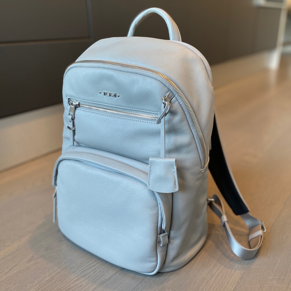 NWT Tumi Hartford Backpack 100% leather